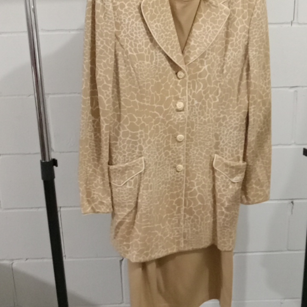 ST. John knit jacket and shift dress